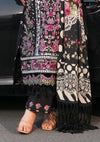 closeup image of EMBROIDERED ORGANZA FRONT DAMAN BORDER